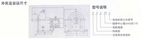 YTC系列齿轮减速三相异步电动机29