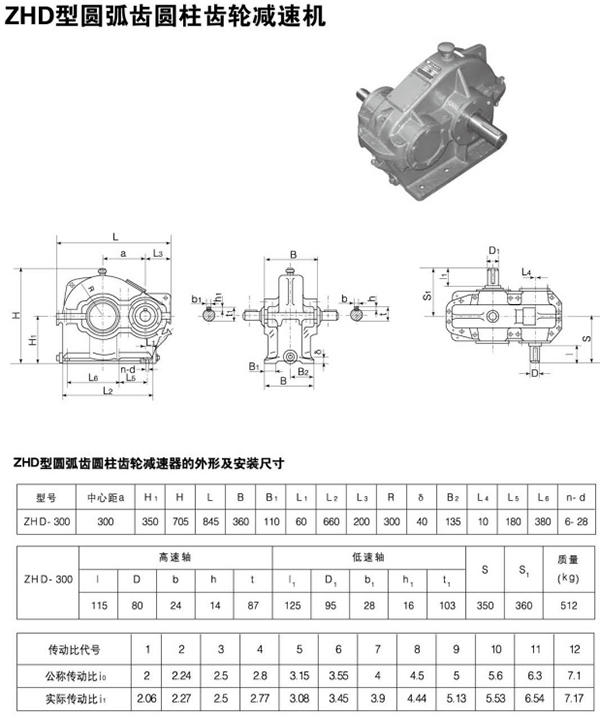 ZHD型圆弧齿轮减速机12